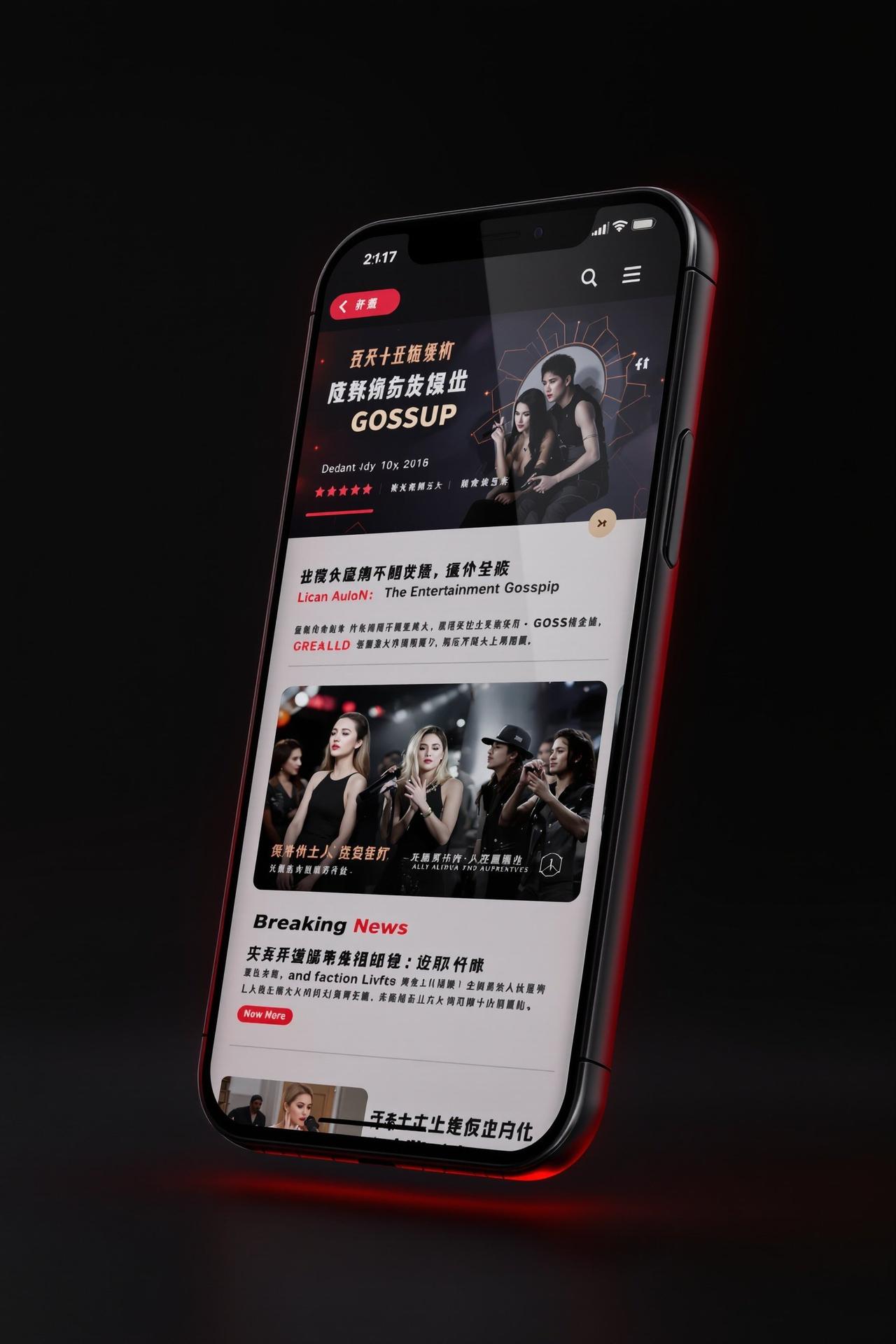八卦爆料站APP界面预览